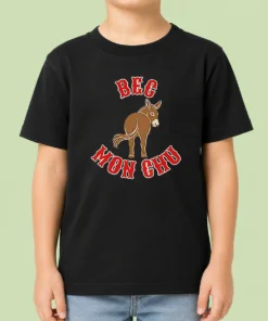 Pretty Donkey Bec Mon Chu Kids T-Shirt
