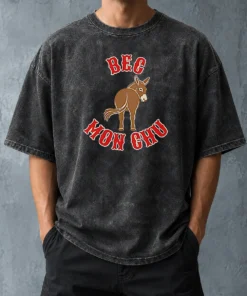 Pretty Donkey Bec Mon Chu Washed T-Shirt