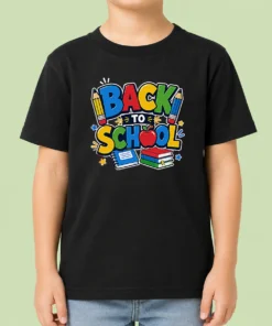 Pretty Fun Back To School Typography Kids T-Shirt