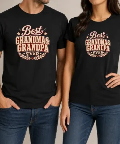 Pretty Grandparents Day Best Ever Vintage Vector