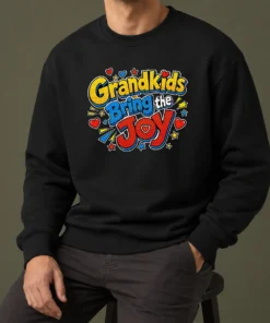 Pretty Grandparents Day Grandkids Bring The Joy Pop Art Sweater