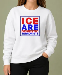 Pretty ICE Are Domestic Terrorists Sweater