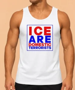 Pretty ICE Are Domestic Terrorists Tank Top