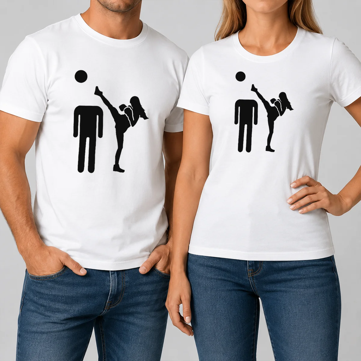 Pretty Kick Him Funny Shirt Pretty Kick Him Funny Shirt