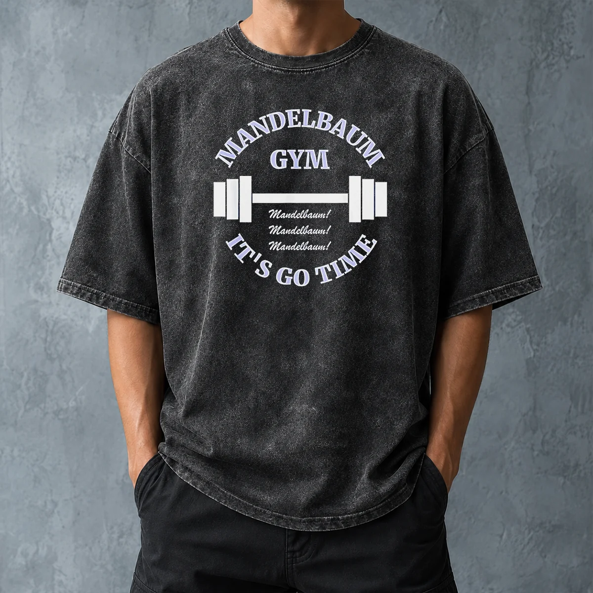 Pretty Mandelbaum Gym Seinfeld It Is Go Time Mandelbaum Mandelbaum Mandelbaum Washed T-Shirt