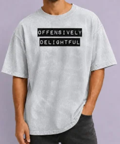 Pretty Offensively Delightful Washed T-Shirt