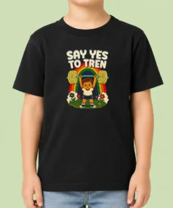 Pretty Say Yes To Tren Kids T-Shirt
