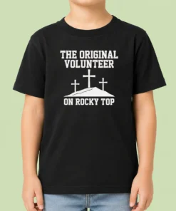 Pretty The Original Volunteer On Rocky Top Kids T-Shirt