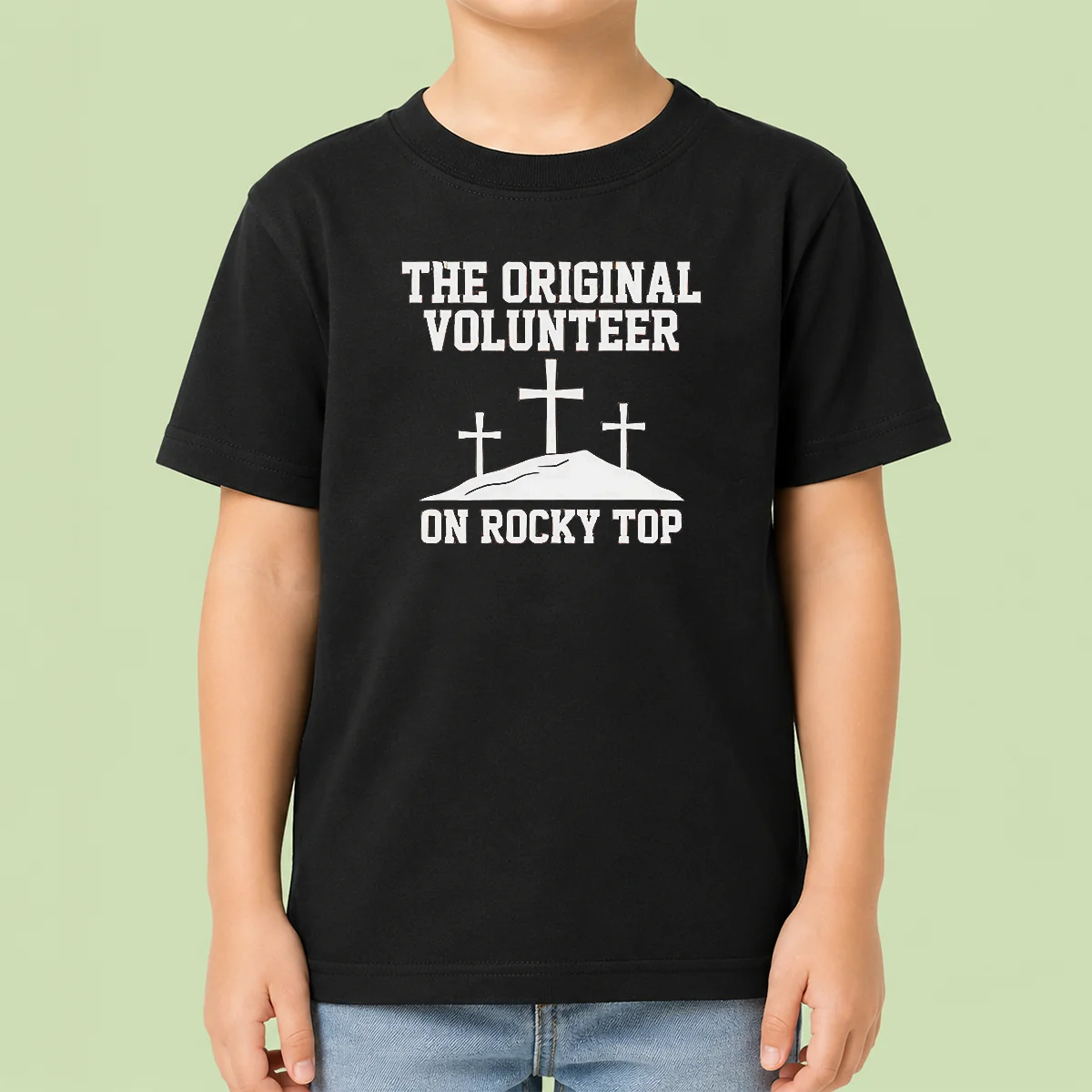 Pretty The Original Volunteer On Rocky Top Kids T-Shirt