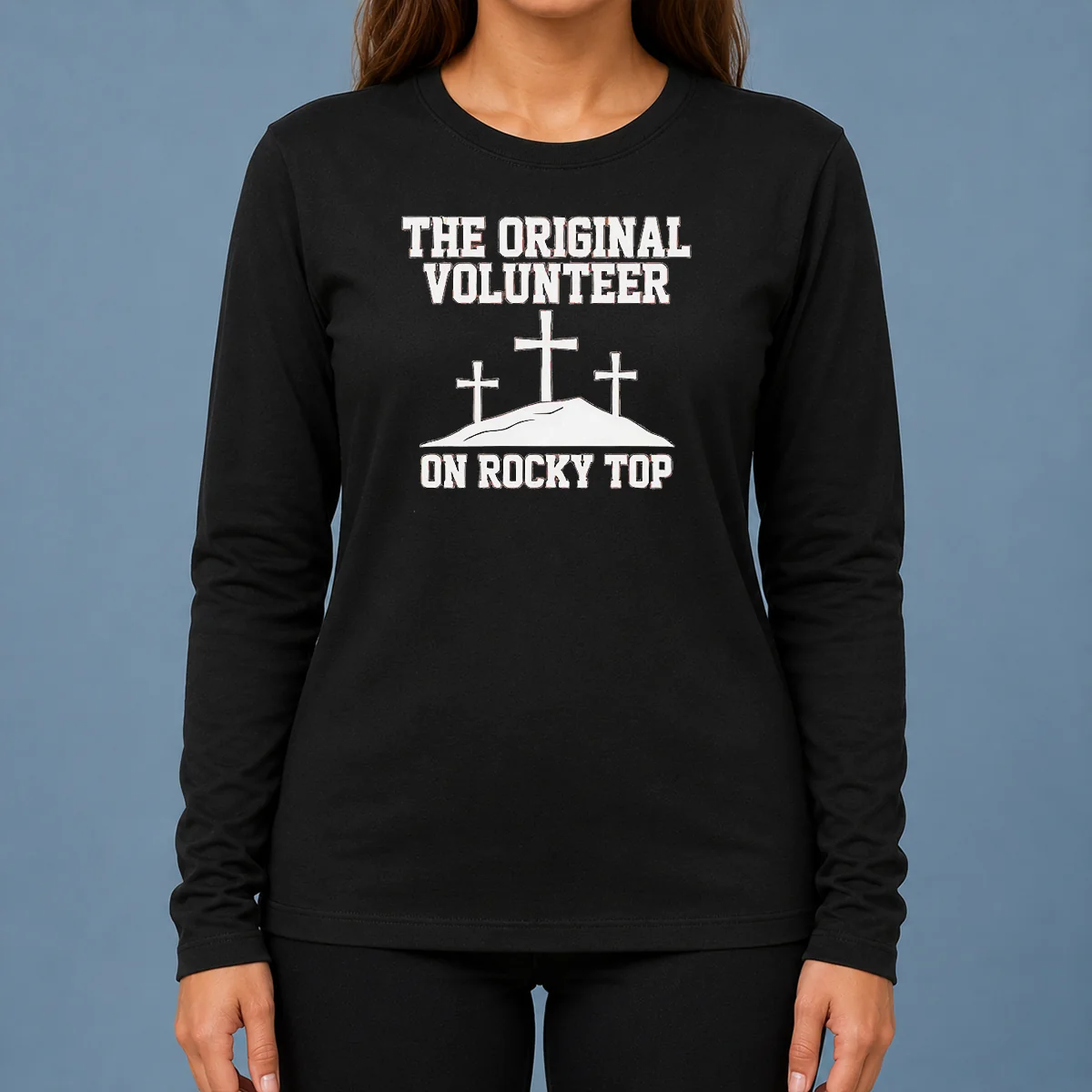 Pretty The Original Volunteer On Rocky Top Long Sleeve Shirt