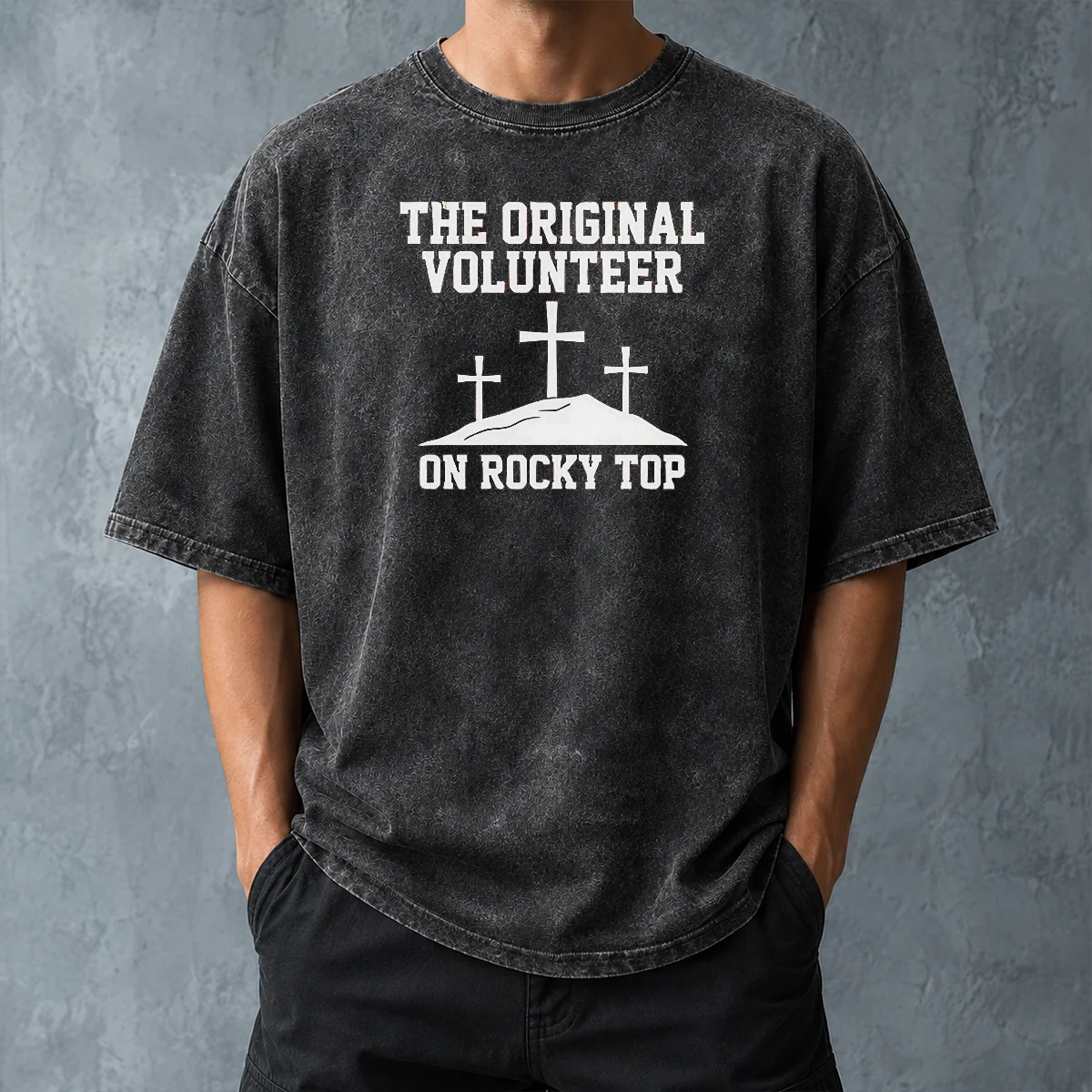 Pretty The Original Volunteer On Rocky Top Washed T-Shirt