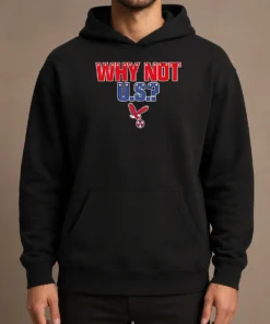 Pretty United States Men National Soccer Team USMNT Why Not US Soccer Ball Eagle Hoodie