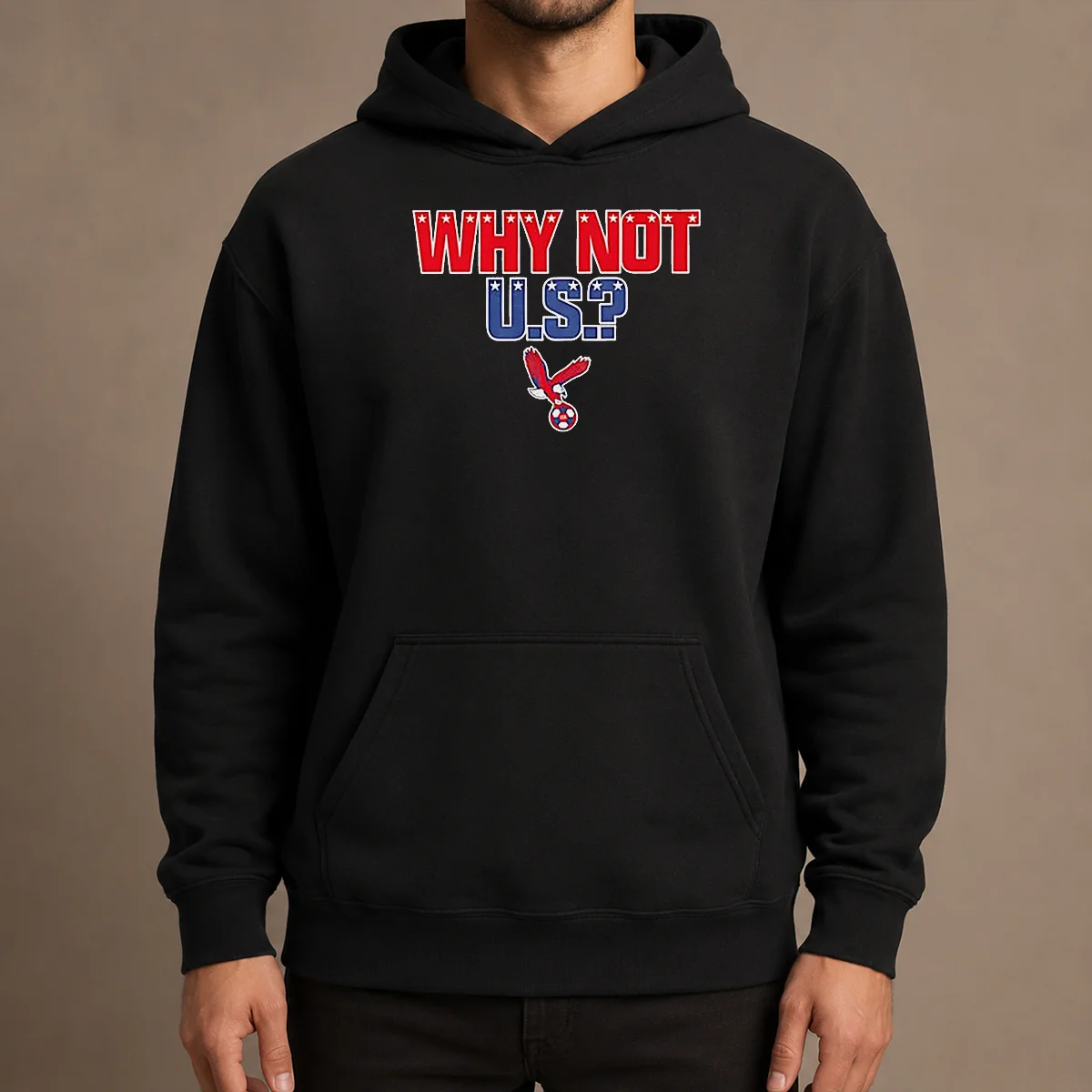 Pretty United States Men National Soccer Team USMNT Why Not US Soccer Ball Eagle Hoodie