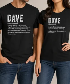 Top Awesome Personalized Definition Funny Dave Geek