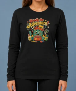 Top Back To School Adventure Vintage Long Sleeve Shirt