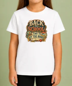 Top Back To School Excitement Western Vintage Kids T-Shirt