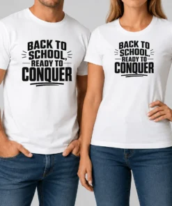 Top Back To School Ready To Conquer Minimalist
