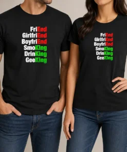 Top Friend Girlfriend Boyfriend Smoking Drinking Geeking Wordplay Text