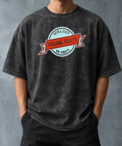 Top Hot Young Farts New And Used RV Parts Washed T-Shirt