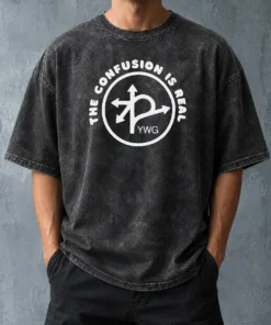 Top Original The Confusion Is Real YWG Airport Travel Washed T-Shirt