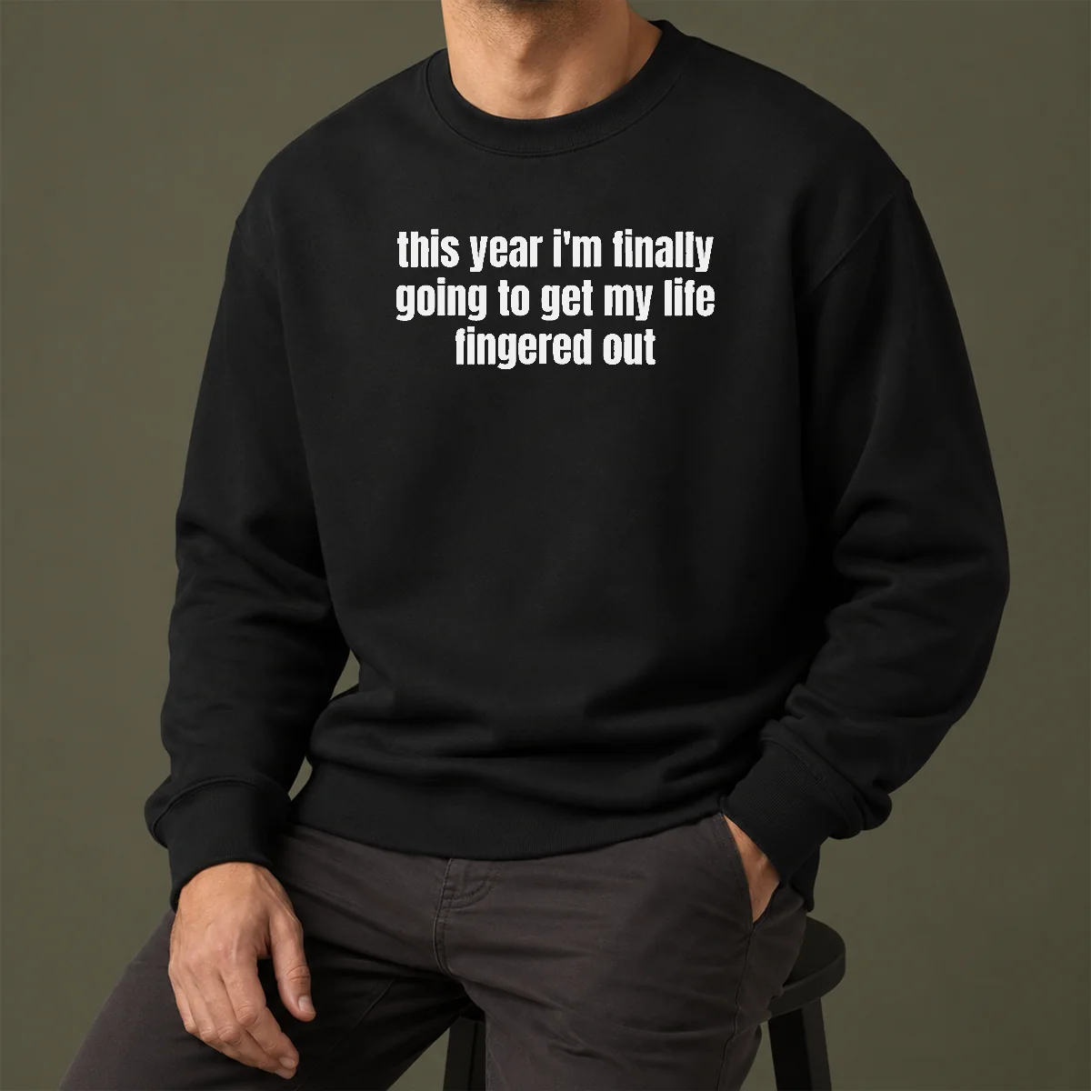 Top Original This Year I'M Finally Going To Get My Life Fingered Out Sweater