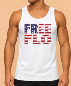 Top Patriotic USA Flag Stars And Stripes Typography Tank Top