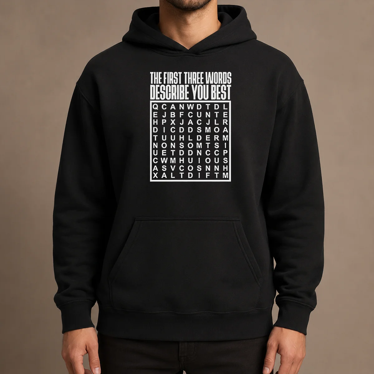 Top Premium The First Three Words Describe You Best Hoodie