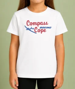 Top Pretty Boeing Compass Cope Aviation Military Aircraft Kids T-Shirt