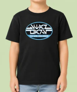 Top Star Wars The New Jedi Order Aurebesh Kids T-Shirt