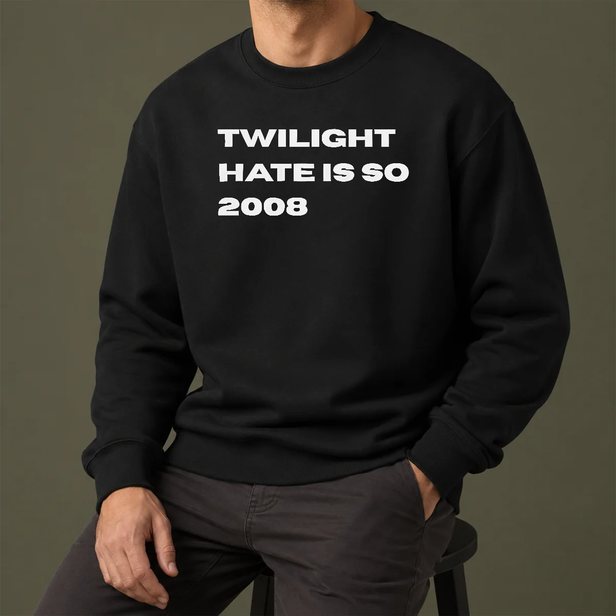 Top Twilight Hate Is So 2008 Y2K Nostalgia Sweater