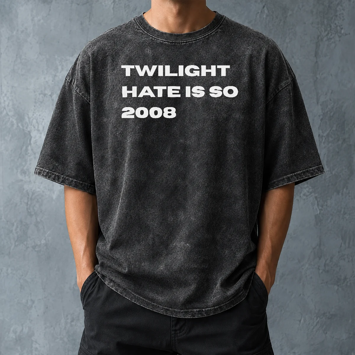 Top Twilight Hate Is So 2008 Y2K Nostalgia Washed T-Shirt