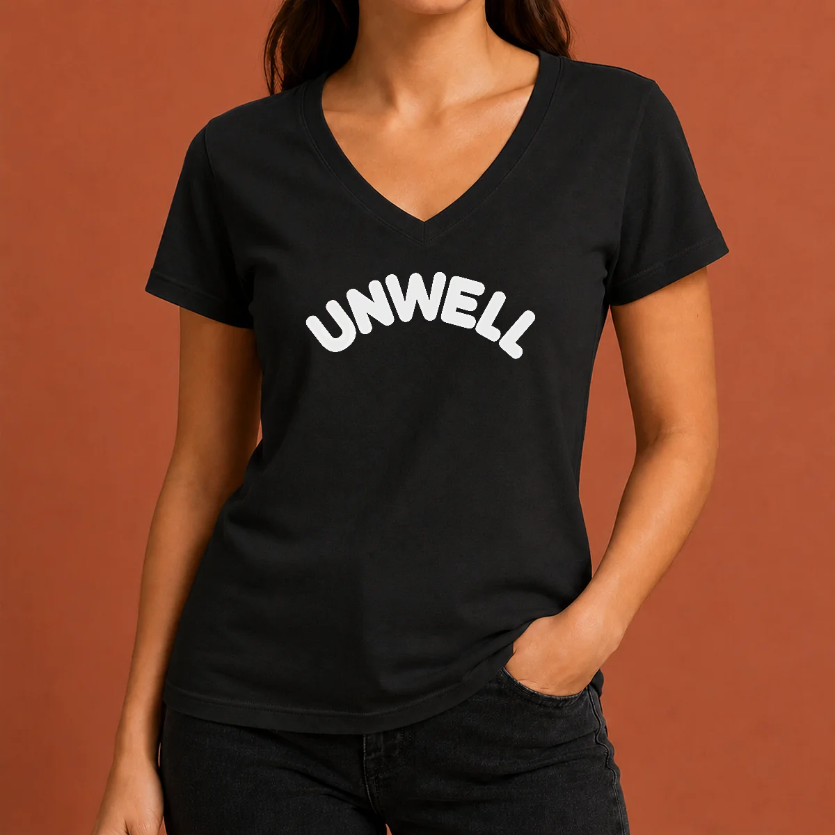 Top Unwell Call Her Daddy And V-Neck Shirt Top Unwell Call Her Daddy And V-Neck Shirt