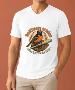 Vintage Baltimore Orioles White Sox Rivalry Tee V-Neck Shirt