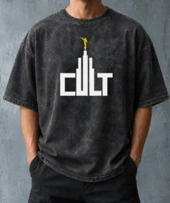 Awesome Moroni The Church Of Jesus Christ Of Latter Day Saints Washed T-Shirt