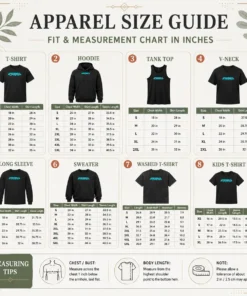 Size chart for Awesome Spaceballs The New One with measurements in inches and cm to help choose the right fit