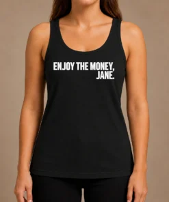 Funny Official Enjoy The Money Jane Sarcastic Saying Tank Top