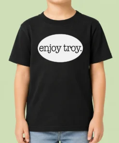 Funny Original Enjoy Troy City New York Local Kids T-Shirt