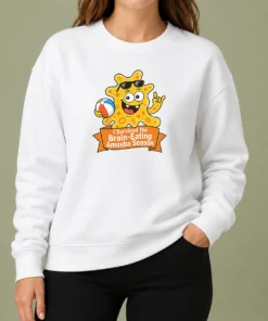 Funny Pretty Brain Eating Amoeba Survival Minimalist Sweater