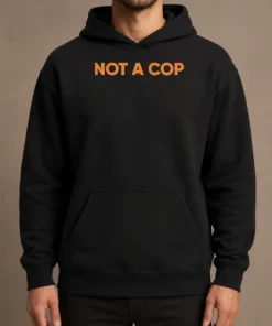 Good Funny Not A Cop Undercover Police Law Enforcement Hoodie