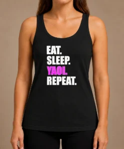 Good Hot Eat Sleep Yaoi Repeat Anime Manga Otaku Tank Top