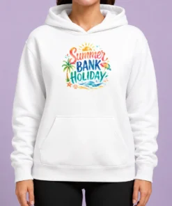 Good Hot Watercolor Summer Bank Holiday Beach Palm Starfish Hoodie