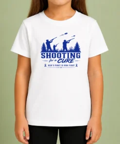 Good Original Shooting For A Cure Ron'S Fight Is Our Fight Kids T-Shirt