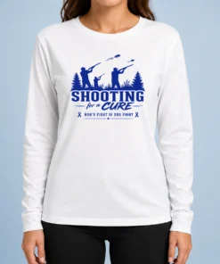 Good Original Shooting For A Cure Ron'S Fight Is Our Fight Long Sleeve Shirt