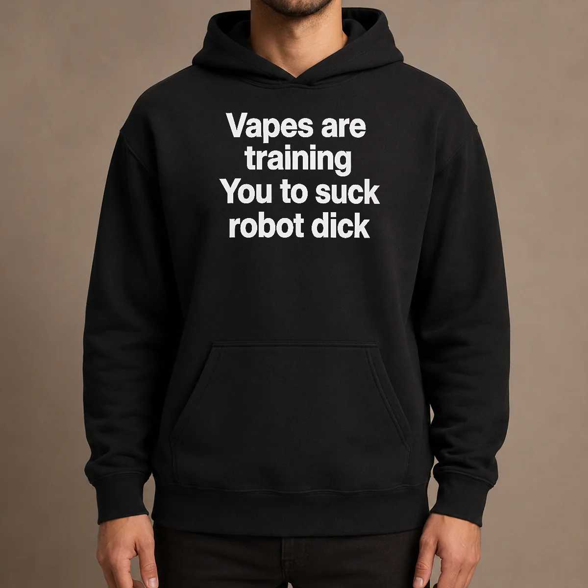 Happy Pretty Vapes Are Training You To Suck Robot Dick Hoodie