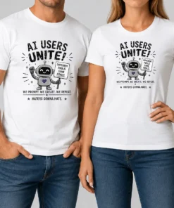 Hot Funny AI Users Unite We We Create We Repeat