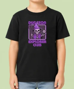 Hot Good RPG Mage Skull Kids T-Shirt