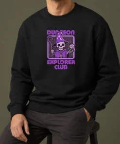 Hot Good RPG Mage Skull Sweater