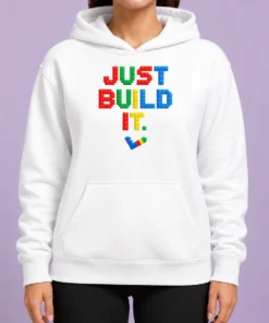 Hot Nice Just Build It Master Builder Building Block Hoodie