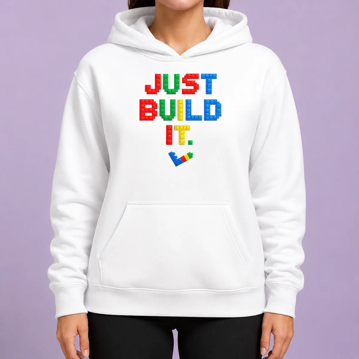 Hot Nice Just Build It Master Builder Building Block Hoodie