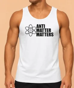 Hot Official Anti Matter Matters Science Atom Physics Tank Top
